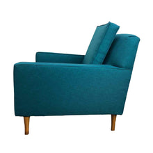 Load image into Gallery viewer, Modern Teal Upholstered Chair