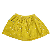 Load image into Gallery viewer, Yellow Corduroy Pocket Skirt