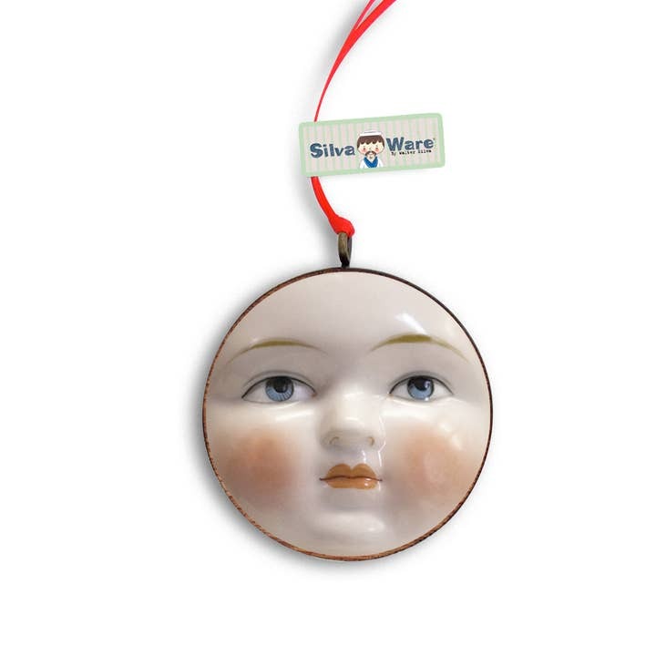 Luna Doll Face Ornament