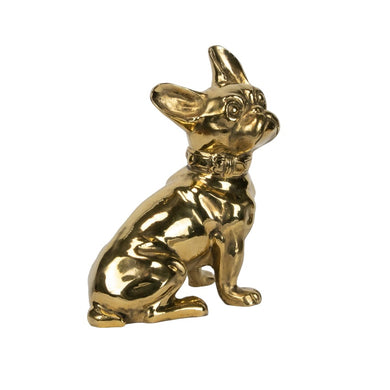 Brass French Bulldog