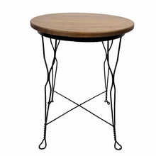 Load image into Gallery viewer, Oak &amp; Metal Table