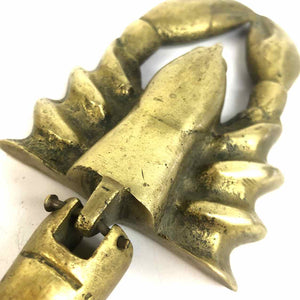 Brass Lobster Door Knocker