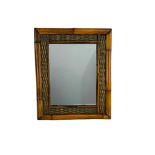 Load image into Gallery viewer, Woven Framed Wall Mirror