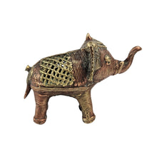 Load image into Gallery viewer, Brass &amp; Copper Dhokra Elephant