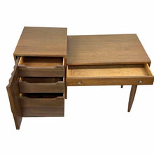 Load image into Gallery viewer, Mid-Century Walnut Desk