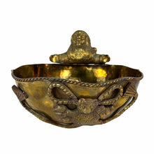 Load image into Gallery viewer, Brass Santa Bowl