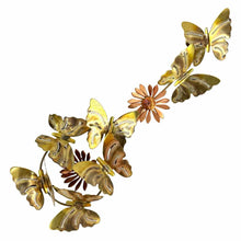Load image into Gallery viewer, Vintage Butterfly Wall Sculpture