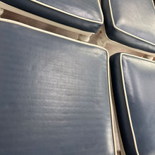 Load image into Gallery viewer, White Faux Bamboo Metal Chairs