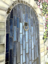 Load image into Gallery viewer, Blue Door Mosaic Mirror