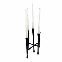 Load image into Gallery viewer, Black Metal Candleholder