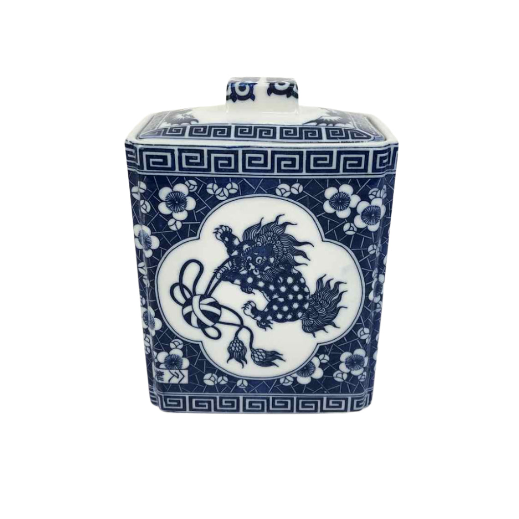 Japanese Porcelain Tea Canister