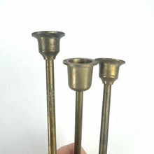 Load image into Gallery viewer, Modern Brass Candleholders
