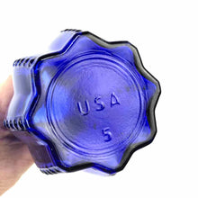 Load image into Gallery viewer, Blue Glass Beaded Vase