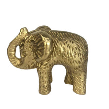 Load image into Gallery viewer, Gold Elephant Sculpture