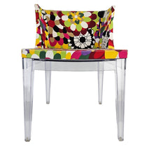 Load image into Gallery viewer, Modern Floral &amp; Lucite Chair