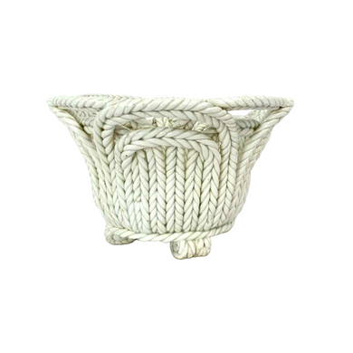 Woven Rope Pottery Planter