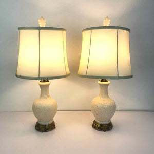 Milk Glass Lamps