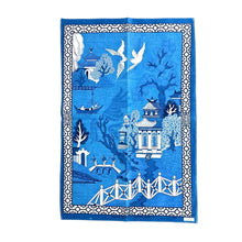 Load image into Gallery viewer, Blue Willow Tea Towel