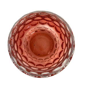 Modern Crystal Optic Candleholder