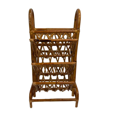 Bamboo Magazine Rack