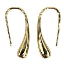 Load image into Gallery viewer, Gold Sterling Teardrop Earrings