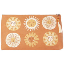 Load image into Gallery viewer, Soleil Sun Faces Cosmetic Bag