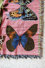 Load image into Gallery viewer, Pink Moths Blanket