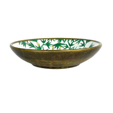 Load image into Gallery viewer, Bamboo Porcelain &amp; Brass Bowl