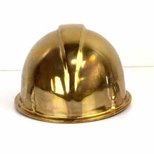 Load image into Gallery viewer, Life Sized Brass Hard Hat