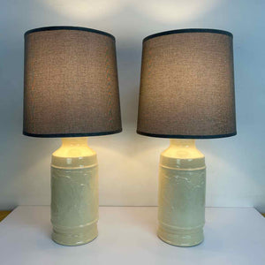 Ivory Ceramic Lamps