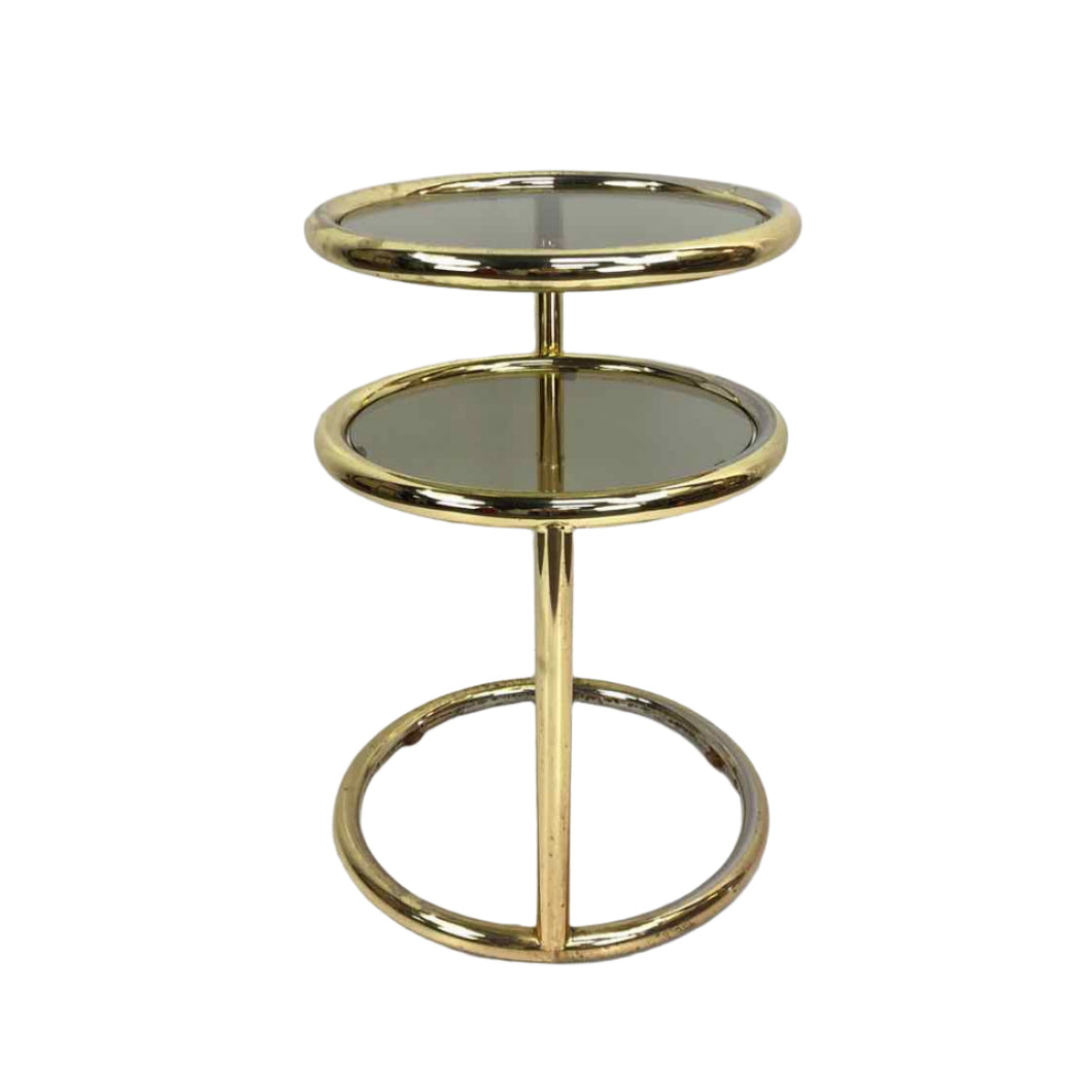 Modern Gold End Table