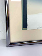 Load image into Gallery viewer, Embossed Bird &amp; Clouds Print