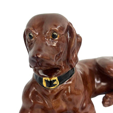 Load image into Gallery viewer, Brown Porcelain Dog