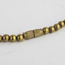 Load image into Gallery viewer, Brass Tooth Bib Necklace