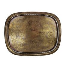 Load image into Gallery viewer, Large Brass Tray