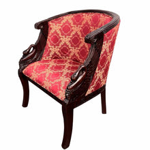 Load image into Gallery viewer, French Empire Swan Chair