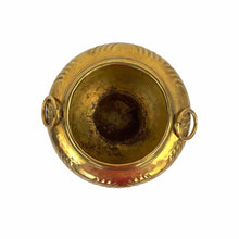 Load image into Gallery viewer, Hammered Brass Southwestern Planter