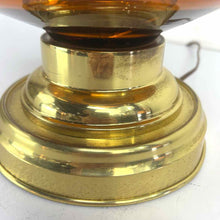 Load image into Gallery viewer, Amber Glass Decanter Lamp