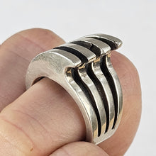 Load image into Gallery viewer, Industrial Sterling Ring