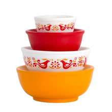 Load image into Gallery viewer, Pyrex-Inspired Mini Stacking Bowls