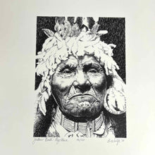 Load image into Gallery viewer, Yellow Bull Native Portrait Print