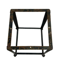 Load image into Gallery viewer, Black Metal Stool Base