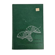 Load image into Gallery viewer, Optical Crystallography Book