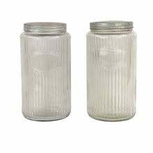 Load image into Gallery viewer, Glass Hoosier Canisters