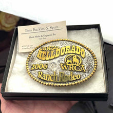 Load image into Gallery viewer, WRCA Helldorado Belt Buckle