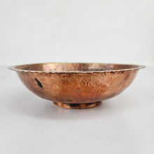 Load image into Gallery viewer, Hammered Copper Mosaic Bowl