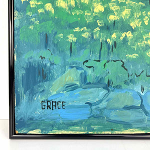 River Landscape Painting