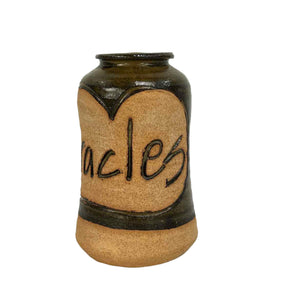 Miracles Pottery Jar