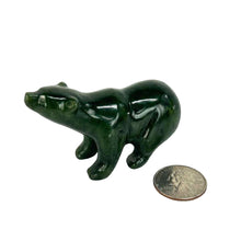 Load image into Gallery viewer, Carved Jade Bear