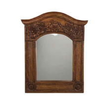 Load image into Gallery viewer, Carved Wooden Mirror